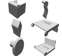 Organizer Test Kit per Salifert NO3 PO4 Acquario Testing Stampato 3D