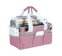 Organizer Tote Bag con 16 Tasche per Pennelli Filo Bobine Guanti per for