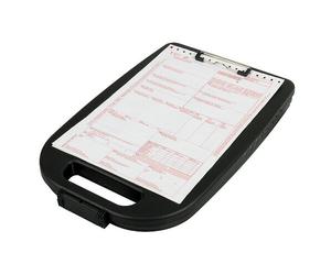 Organizer Trick 2 in 1 Tavoletta appunti clip metallo Valigetta porta documenti