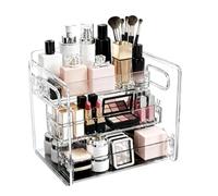 Organizer trucchi da toeletta Scaffale Portatrucchi Trasparente 3 Livelli | Portaprofumi Per Donne Ragazze Signore Mogli Mamme Amanti del Beauty Bagno Toeletta Dormitorio Camera da Letto Casa