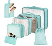 Organizer Valigie 7 Pezzi Sistema di Cubo di Viaggio organizzatori valigia