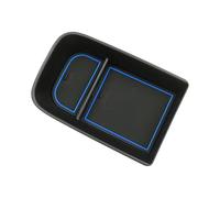 Organizer Vano alla Bracciolo Auto Center Console Bracciolo Scatola Immagazzinaggio Vassoio Organizer Stivaggio Riordino Compatibile Con Toyota Per NOAH Per Voxy 90 Series 2022 2023 2024(BLUE)