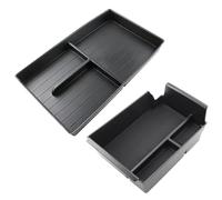 Organizer Vano alla Bracciolo Scatola Portaoggetti Bracciolo Console Centrale Portaoggetti Strati Vassoio Piatto Organizzatore Contenitore Stivaggio Compatibile Con BYD Sealion 07 2024 2025(2Pcs set)