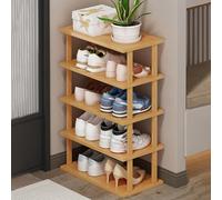 Organizer verticale in legno fai da te per piccoli spazi, torre di stoccaggio alta - ideale per ingresso, camera da letto o garage