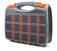 Organizer Viti Attrezzi Plastica, Valigetta Porta Minuteria Tasselli Viti I Cassettiera Portaminuteria I Vaschetta Portaviti I Cassetta Portaattrezzi I Cassetta Multiscomparto | Scatole per Chiodi