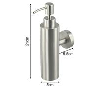 Organizza i tuoi elementi essenziali per il bagno con dispenser shampoo da paret