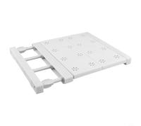 Organizza in modo efficiente il tuo guardaroba con lo scaffale divisorio multistrato regolabile per vestiti e accessori (30-40 cm)