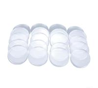 Organizza le tue monete 20 porta capsule trasparenti con imbottitura in EVA in diverse dimensioni