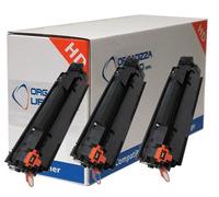 Organizza Ufficio CE278A CE-278A 3 Toner Compatibili 2.100 Pagine Cad. per HP Laserjet M1536DNF M1536 P1600 P1606 P1560 P1606DN P1566