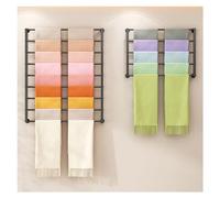 Organizzatore a parete in metallo per nastro, sciarpa e display in tessuto nei negozi al dettaglio