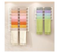 Organizzatore a parete in metallo per nastro, sciarpa e display in tessuto nei negozi al dettaglio