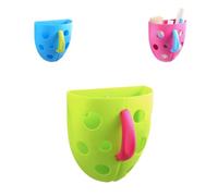 Organizzatore accessori da bagno Chipolino, contenitore per accessori da bagno, colorazione:verde