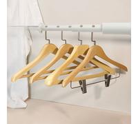 Organizzatore Armadio Telescopico Porta Appendiabiti Portatile per Facile da Via