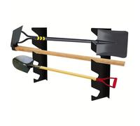 Organizzatore Attrezzi da Parete per Garage con Rack in Metallo 2 Pezzi per Uten