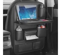 Organizzatore Auto per Dacia Duster 2019-2026 | Portaoggetti Sedile Posteriore,Tavolino Auto Pieghevole,Protezione Sedile Pelle,Tasche Auto,Supporto Computer