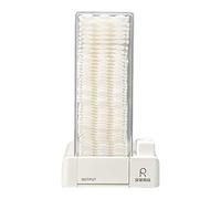 Organizzatore automatico dell'erogatore del cotone della famiglia per i, bianco, 6.73inchx3.82inch, come descrizione