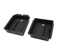 Organizzatore Bracciolo Console Centrale Organizer Vassoio Scatola Portaoggetti Bracciolo Accessori Car Styling ABS Compatibile Con Model Y 2020 2021 2022 2023 2024(2PCS)