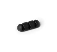 Organizzatore cavi Durable Cavoline Clip 3 Nero 3 Canali Adesivo Set 2