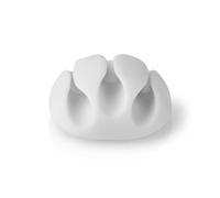 Organizzatore cavi Nedis CMGC20034WT bianco set 4pz 3 fori 5.3 mm