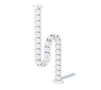 Organizzatore cavi Neomounts ADS06-130WH bianco segmenti flessibili universale