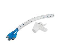 Organizzatore cavi Neomounts ADS06-142WH bianco 2000 mm per 1-5 cavi