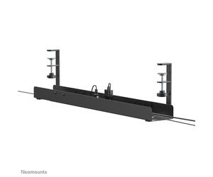 Organizzatore cavi Neomounts ADS07-120BL acciaio nero larghezza regolabile