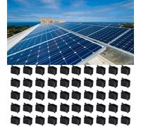 Organizzatore Cavi Pannello Solare Facile da Usare 50pz Portafili Plastica Isola