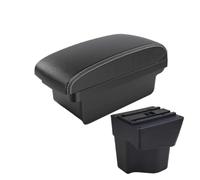 Organizzatore Console Centrale Auto Bracciolo Box Centrale Scatola Di Immagazzinaggio Supporto Per Kia Per Rio 3 2011 2012 2013 2014 2015 2016(Black white NO USB)