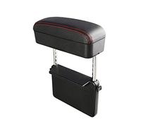 Organizzatore console centrale auto Bracciolo centrale per auto, stile, per organizer per spazi tra i sedili, scatola universale per bracciolo, supporto per gomito regolabile(Rosso)