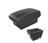 Organizzatore Console Centrale Box Bracciolo Per Auto Box Bracciolo Centrale Per SEAT Per IBIZA(Black white 3USB)