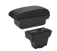 Organizzatore Console Centrale Per Opel Per Astra J 2012-2019 2020 Auto Bracciolo Box Center Console Scatola Di Immagazzinaggio Parti Interne(Black white 3USB)