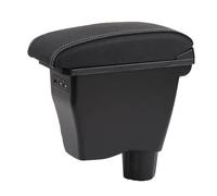 Organizzatore Console Centrale Per Smart Per Fortwo 453 2015 2016 2017 2018 Box Bracciolo Per Auto Console Centrale Scatola Di Immagazzinaggio Parti Interne(White line)