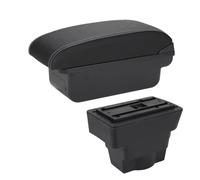 Organizzatore Console Centrale Scatola Portaoggetti Per Bracciolo Auto Per Opel Per Astra J 2012 2013 2014 2015 2016 2017 2018 2019 2020(Black white NO USB)