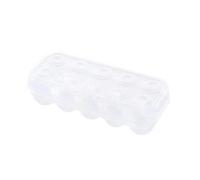 Organizzatore contenitore for uova Scatola portauova 10/15/24 Girds Custodia in plastica trasparente for conservazione fresca for frigorifero(10 Grids)