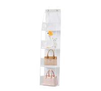 Organizzatore da appendere sopra la porta, 4/6 griglie sopra la porta, organizer da appendere in tessuto morbido con finestra trasparente, organizer per porta dispensa, organizer da parete per la casa