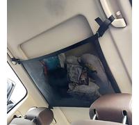 Organizzatore da auto - Rete da soffitto per auto (78x53cm) - Nera