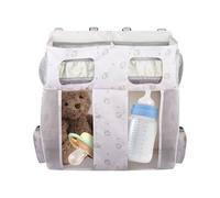 Organizzatore da comodino, tasche portaoggetti per comodino, bambino e camera da, tasche per cameretta dei bambini, impilabili, grande capacità per biberon e