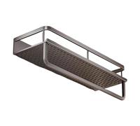 Organizzatore da parete da bagno, porta tanica da parete | Mensola portaoggetti per bagno e mensole da parete - Mensole da bagno a parete senza foratura, mensola galleggiante drenante