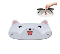 Organizzatore da Parete per Occhiali da Sole - Supporto per Occhiali Senza necessità di Fori | Portaocchiali da Parete a Forma di Gatto Cartoon | per Ufficio Casa Bagno Armadio Decorazione e Comodino
