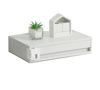 Organizzatore Da Scrivania Impilabile Con Serratura - Scatola Portaoggetti Con Cassetto Protetta Da Password Per Documenti A4, Stampanti Per Ufficio Classificatore Domestico(37 * 26 * 9cm)