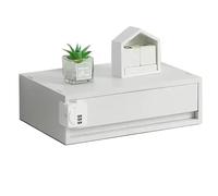 Organizzatore Da Scrivania Impilabile Con Serratura - Scatola Portaoggetti Con Cassetto Protetta Da Password Per Documenti A4, Stampanti Per Ufficio Classificatore Domestico(37 * 26 * 12cm)