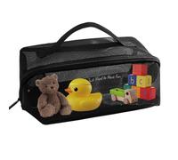 Organizzatore da toilette in rete, astuccio da trucco in rete, astuccio da toilette per donne in viaggio, astuccio da toilette portatile