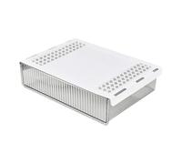 Organizzatore del cassetto della scrivania - Design a doppio livello di diapositiva, metallo in archiviazione scrivania | Pungi fuori contenitore vassoio porta lavoro porta mobile per ufficio non