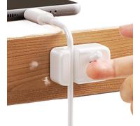 Organizzatore Del Cavo - Organizzatore Del Cordone 'apparecchio | Organizzatore Filo | Titoli Del Cavo Per Cavi | Strong Adesive Desk Cable Management | Adesivo Per La Gestione Delle Clip Di Filo