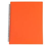 organizzatore del collocamento della partitura del Cartella File Musicali A4 20 Pagine Multicolor(Orange)