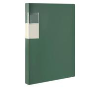 organizzatore del collocamento della partitura del Cartella portadocumenti musicale trasparente multistrato A4 con divisori multicolore 20/30/40/60 pagine(Green-40)