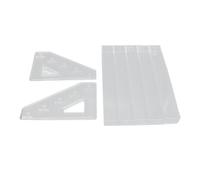 Organizzatore del display per rossetto trasparente a 5 strati per smalto per unghie per gli appassionati di trucco