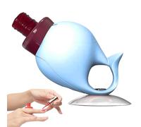 Organizzatore del kit per unghie, supporto per supporto per,Servitore per unghie in silicone per adolescenti delle ragazze | Custodia in bottiglia portatile in silicone per ragazze adolescenti strume