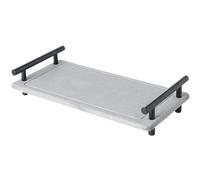 Organizzatore del lavello a Secco istantaneo, Vassoio di Terra diatomaceo, Cassy lavello asciugabile, Porta spondeon del Bagno Vassoio di Asciugatura in Pietra Anti-slittata per Il Bagno Cucina l 12.