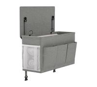 Organizzatore Del Letto, Con Un Aspetto Elegante E Moderno, 37.01x11.99x19.99 Cm, Organizzatore Di Stoccaggio Del Lett o, Portapacing Multiuso, Risparmio Spaziale, Per Camera Da Letto, Vivaio, Bagno